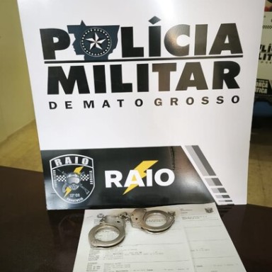 Equipe Raio da PM localiza homem com Mandado de Prisão em aberto