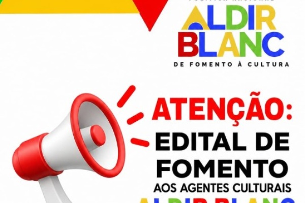 Lançado Edital Aldir Blanc, voltado ao fomento de iniciativas de agentes e fazedores de cultura; veja vídeo