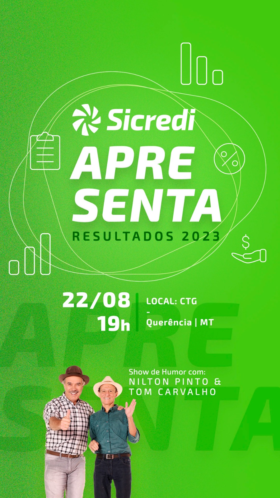 Evento "Apresenta Resultados 2023" da Cooperativa Sicredi Araxingu - veja vídeo