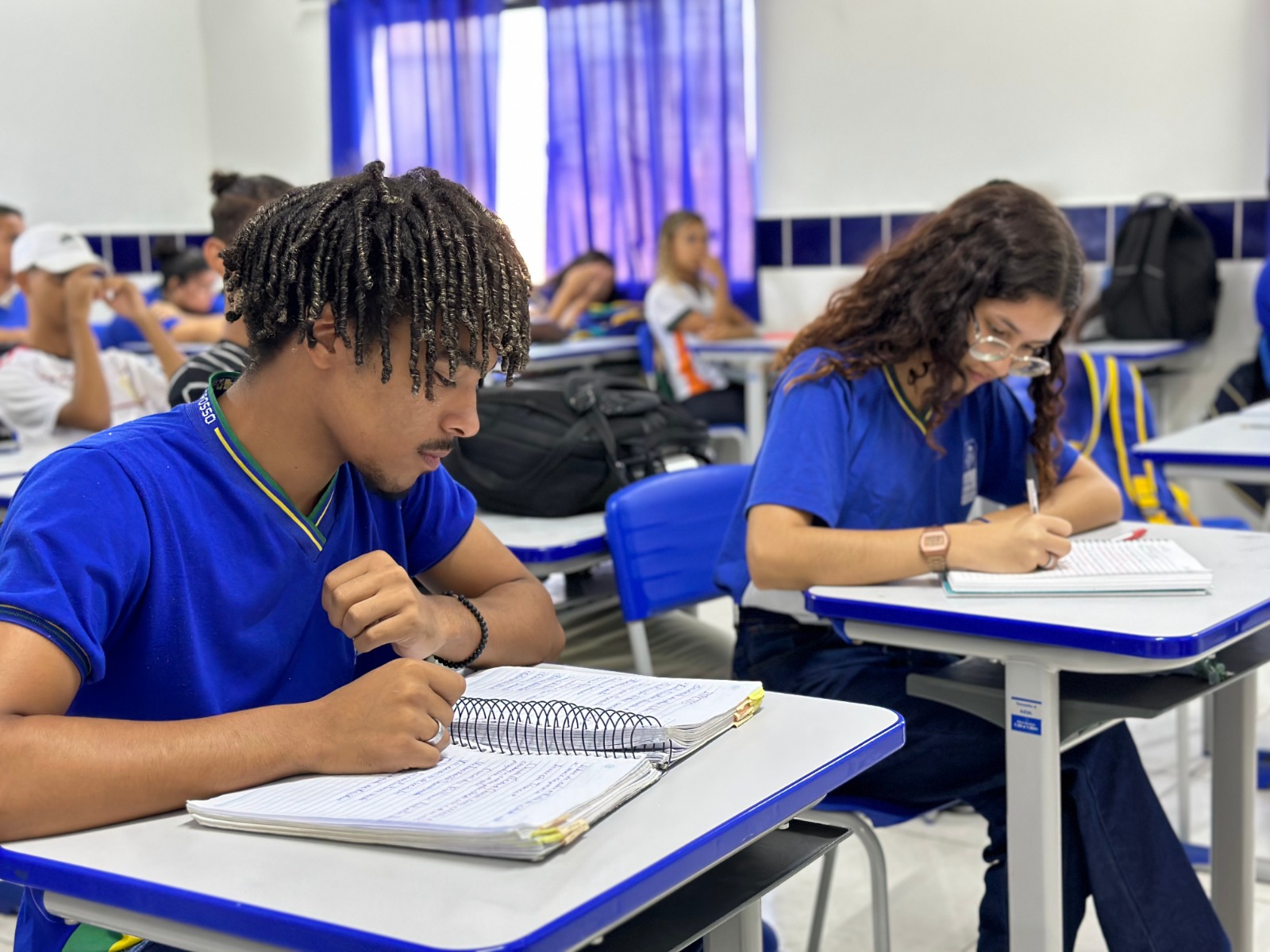 Neste sábado (7), os aulões presenciais ocorrerão nos períodos matutino e vespertino em 18 escolas