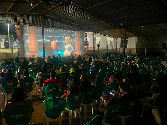 Cine Senar aconteceu nesta terça-feira em Nova Nazaré