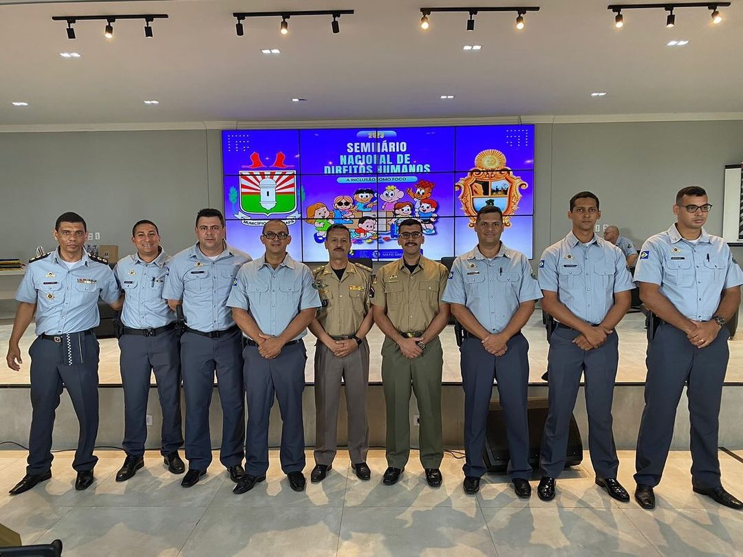 Equipe do PROERD do 13º Comando Regional está presente no Seminário Nacional de Direitos Humanos - A inclusão como foco