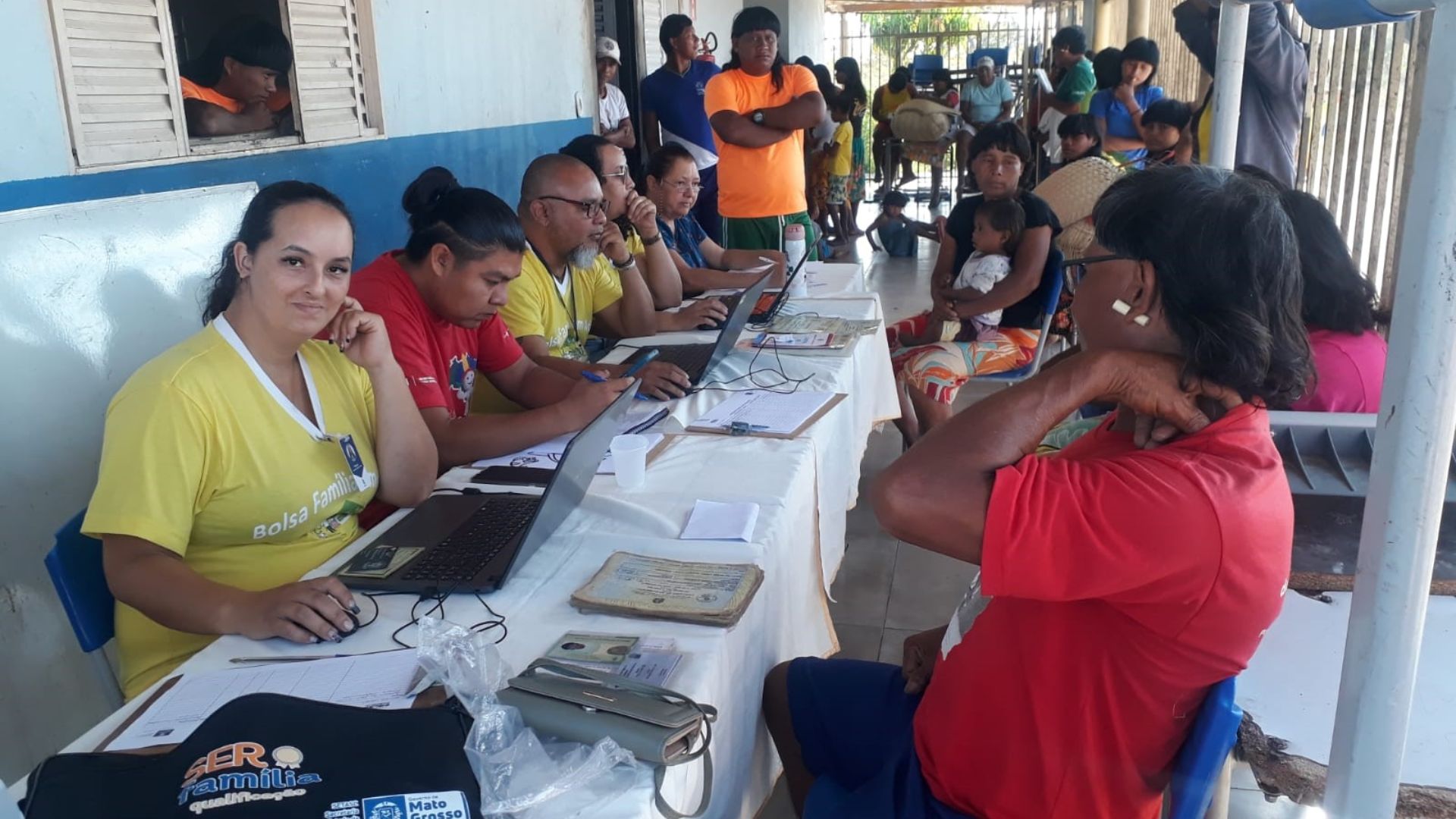 Aldeias do município recebem ações das Secretarias de Assistência Social, Educação, Pólo Base e FUNAI