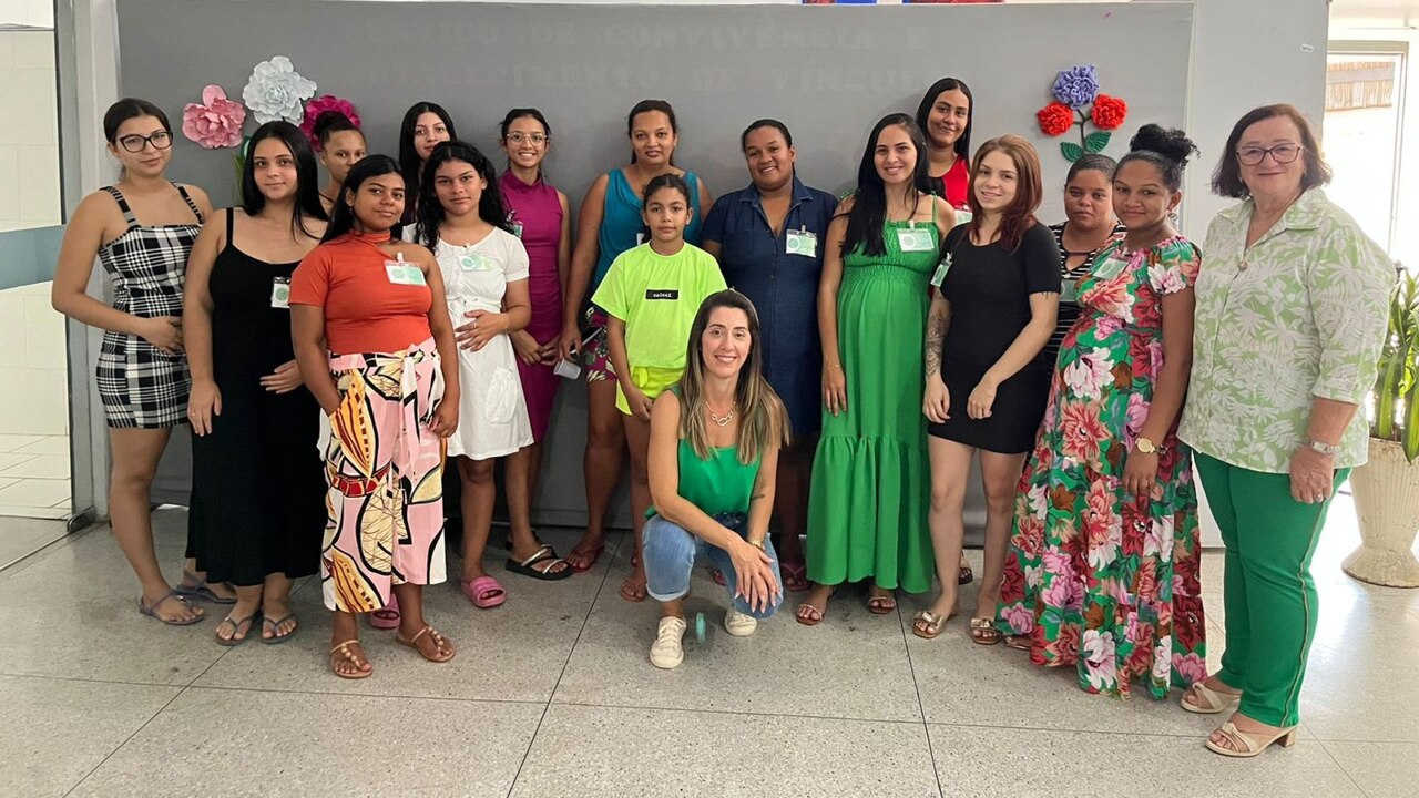 Enfermeira destaca os benefícios da amamentação para gestantes do Cantinho da Cegonha