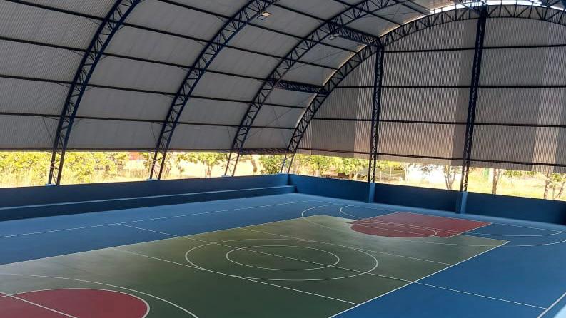 Quadra Poliesportiva no PA. Jandira será inaugurada neste sábado (12)