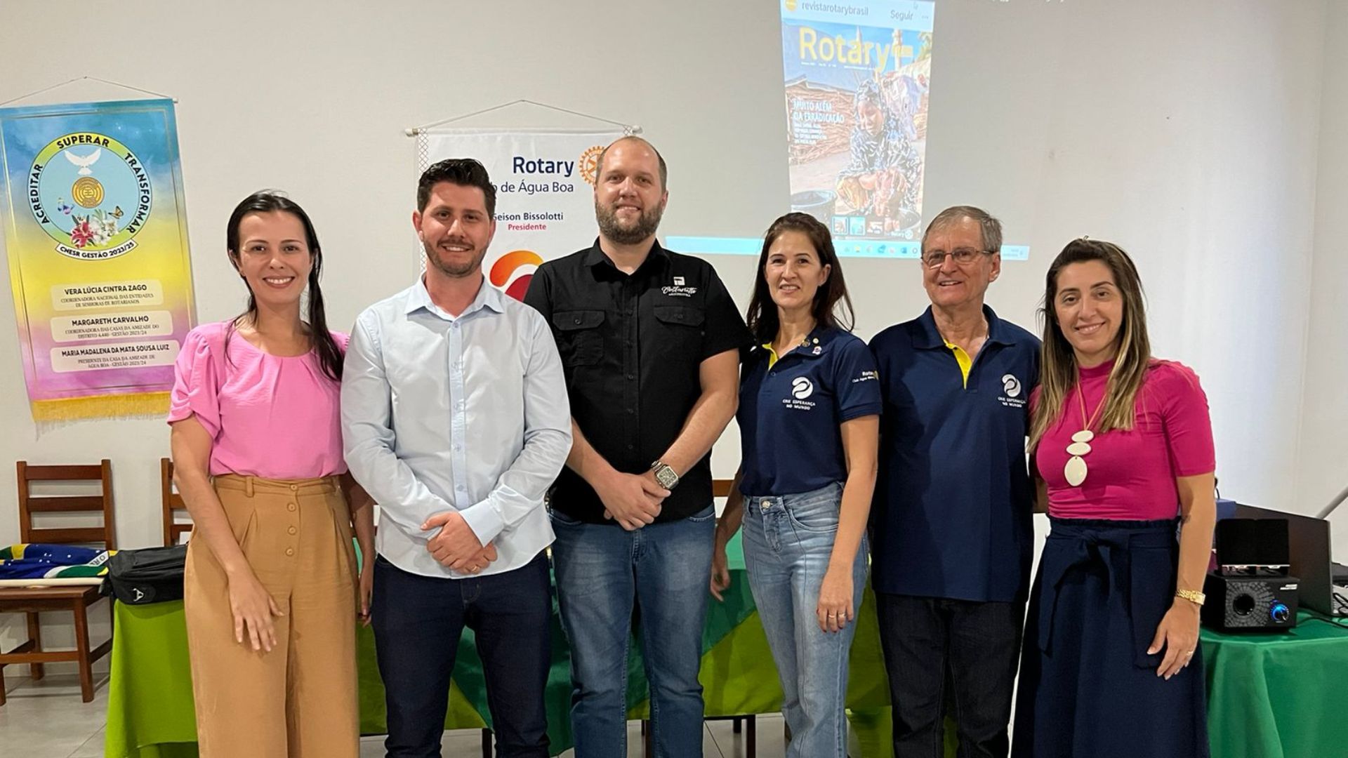 Secretaria de Saúde e Rotary firmam parceria em Campanha de Multivacinação