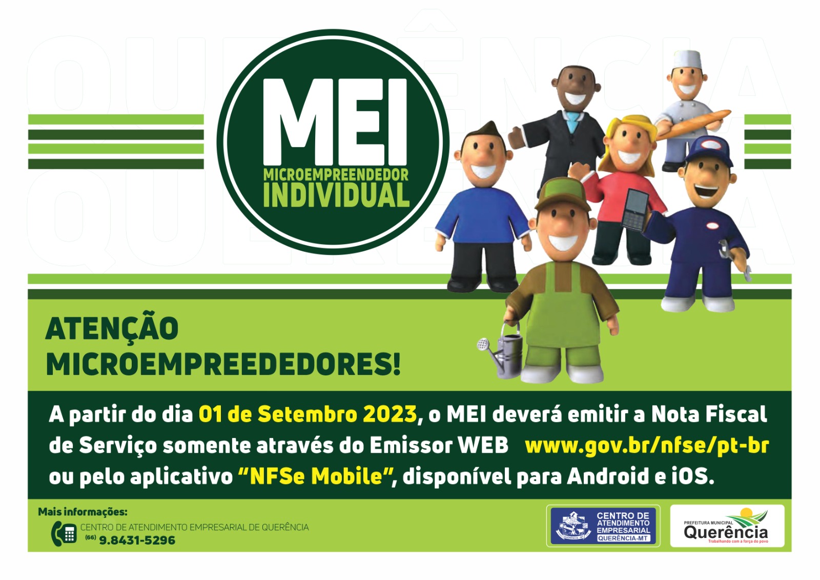 Atenção Microempreendedores: MEI deverá emitir Nota Fiscal somente pelo Emissor Web ou Aplicativo