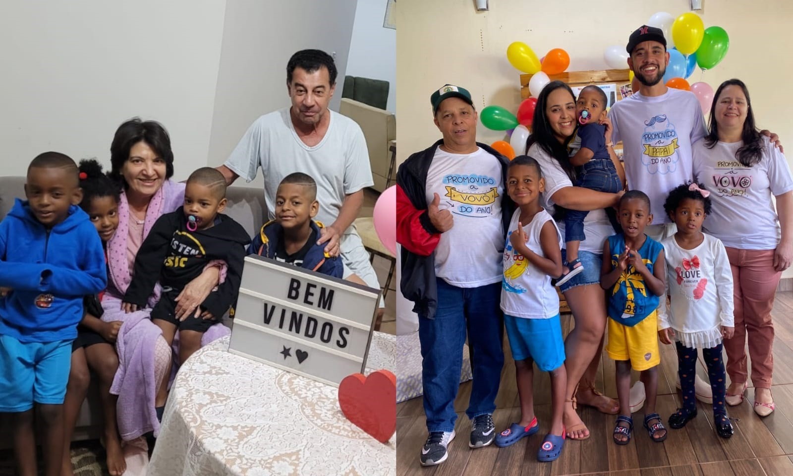 Família por amor: conheça o casal que adotou quatro irmãos em Água Boa