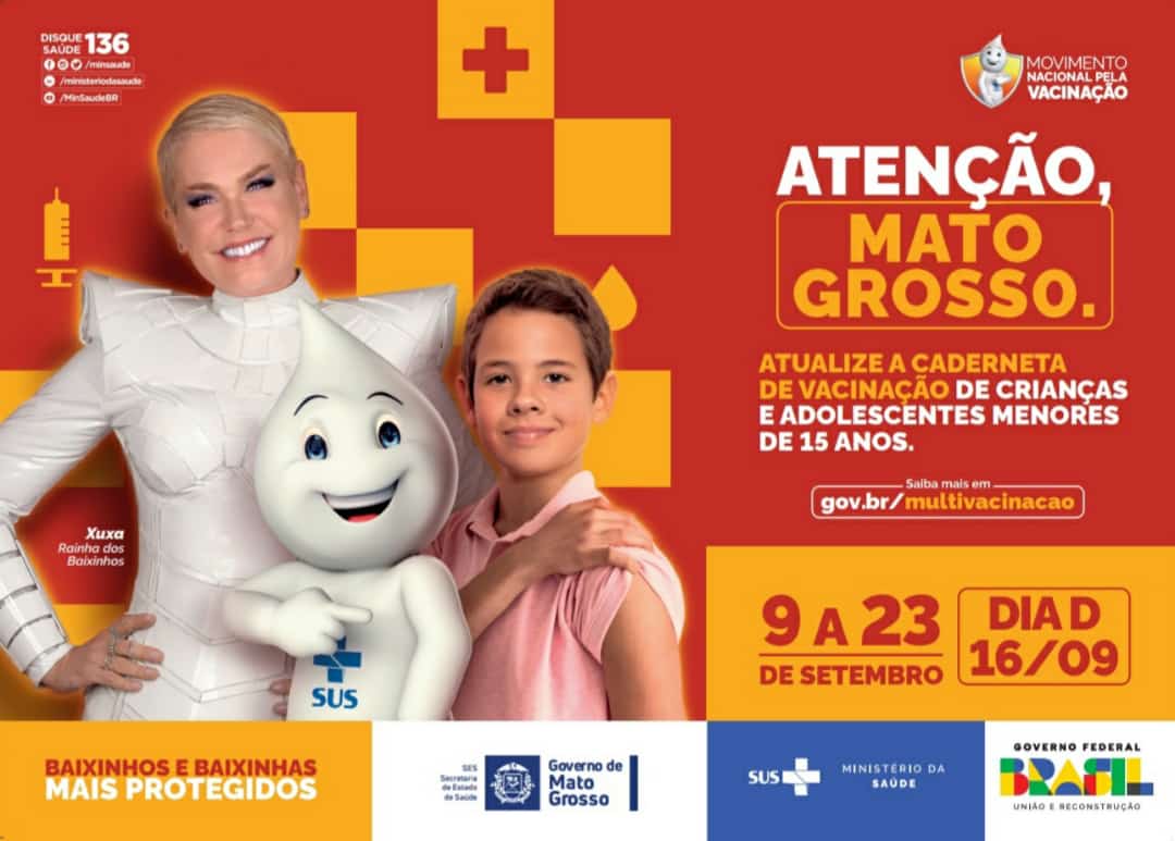 Dia D da Campanha de Multivacinação em Nova Nazaré sábado