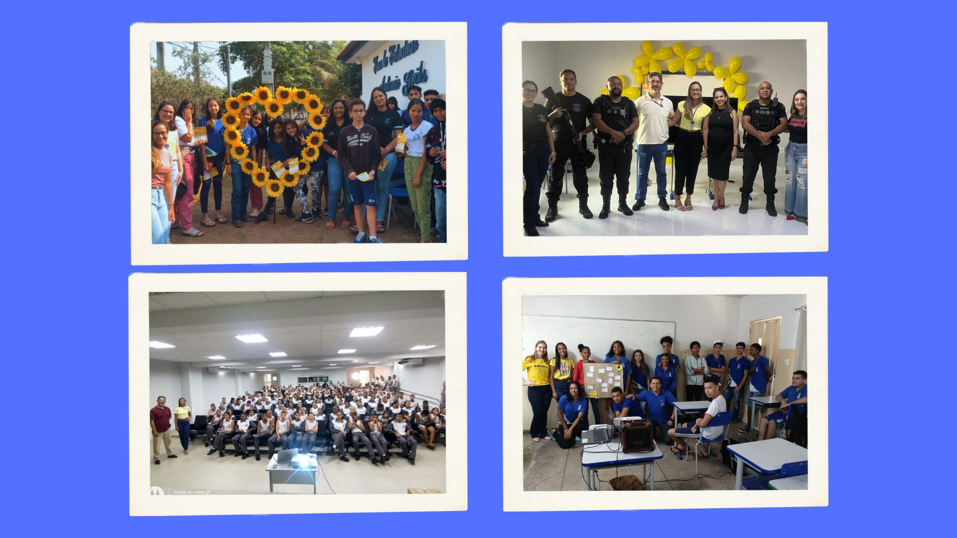 Psicólogos abordam importância do cuidado sentimental em escolas e unidade prisional