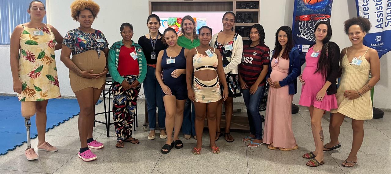 Parceria entre secretarias leva palestra de nutrição e alimentação ao Cantinho da Cegonha