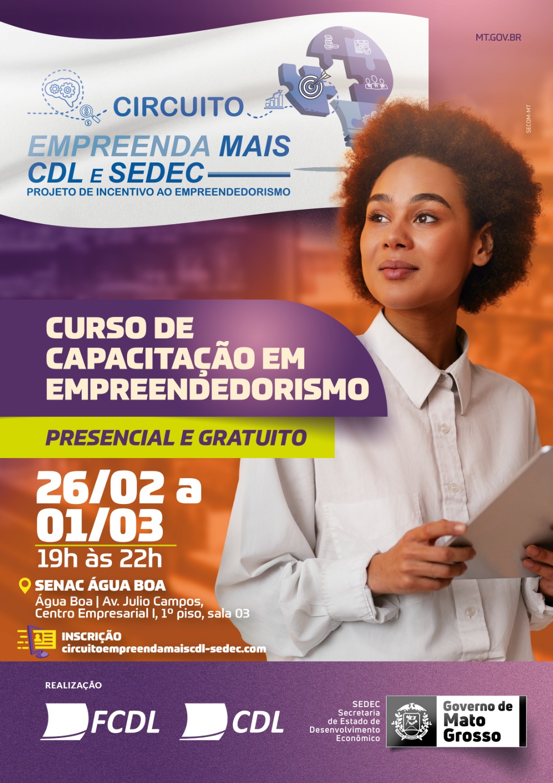 Curso gratuito de 5 dias oferece capacitação completa para tirar sua ideia do papel e impulsionar seu negócio