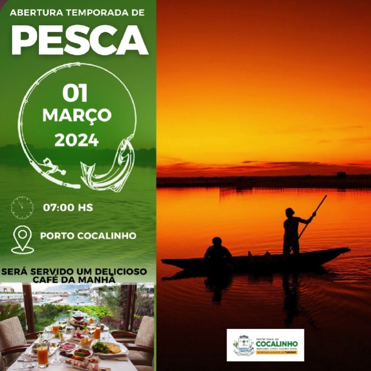 Pesca Esportiva com Sustentabilidade: Cocalinho abre temporada 2024 no Rio Araguaia