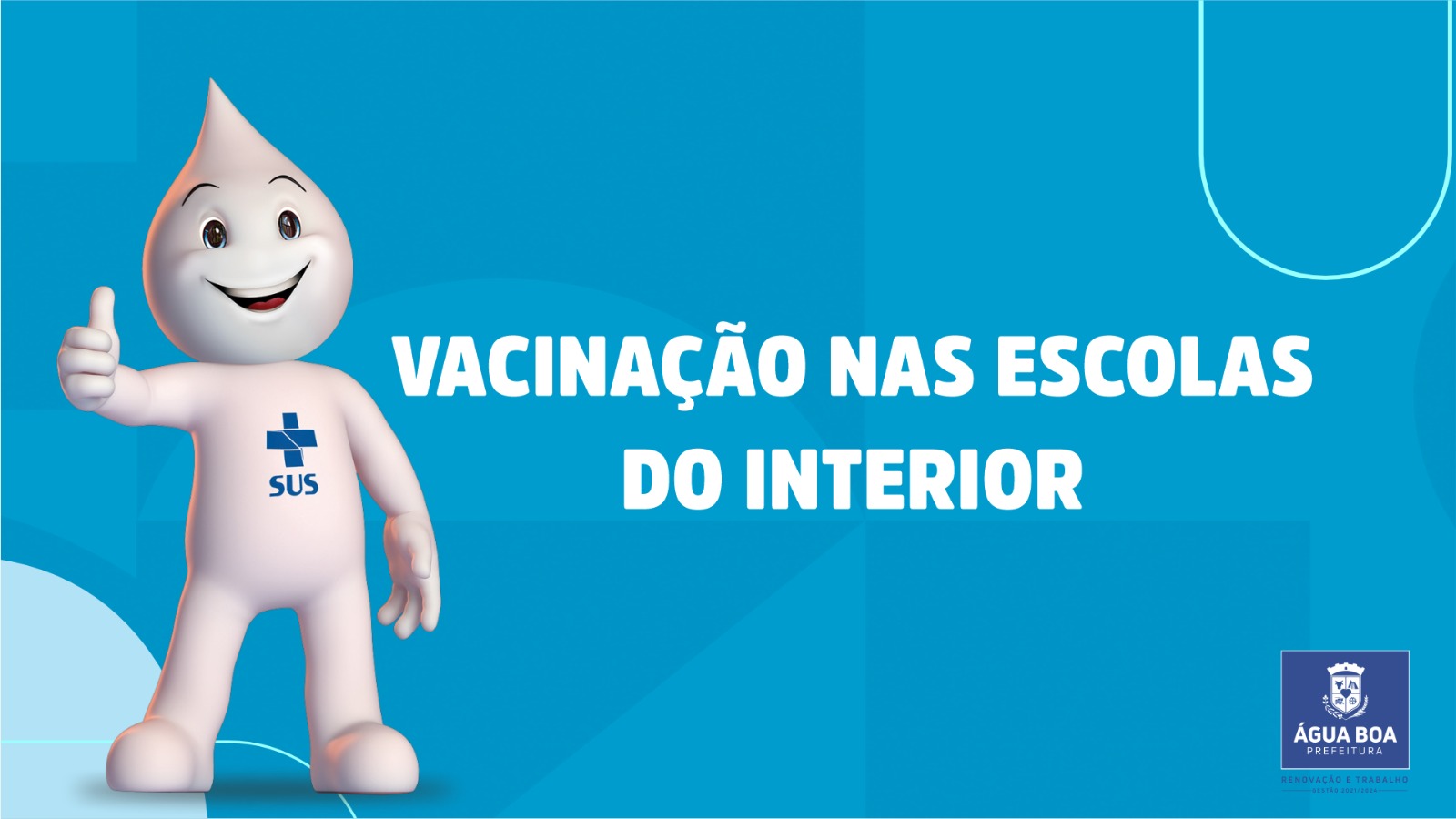 Vacinação no interior beneficiou centenas de pessoas