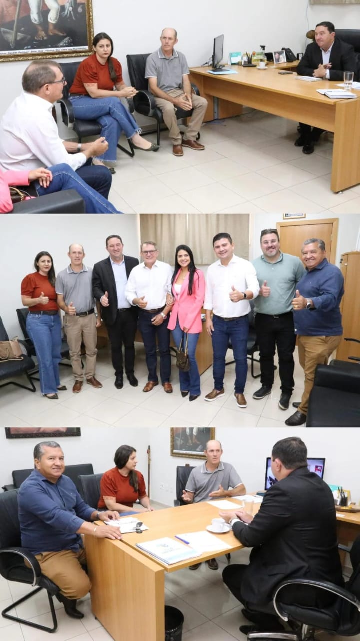 Líderes agrícolas de Querência se reúnem com autoridades em Cuiabá para debater questões sobre o P.A Pingos D'Água