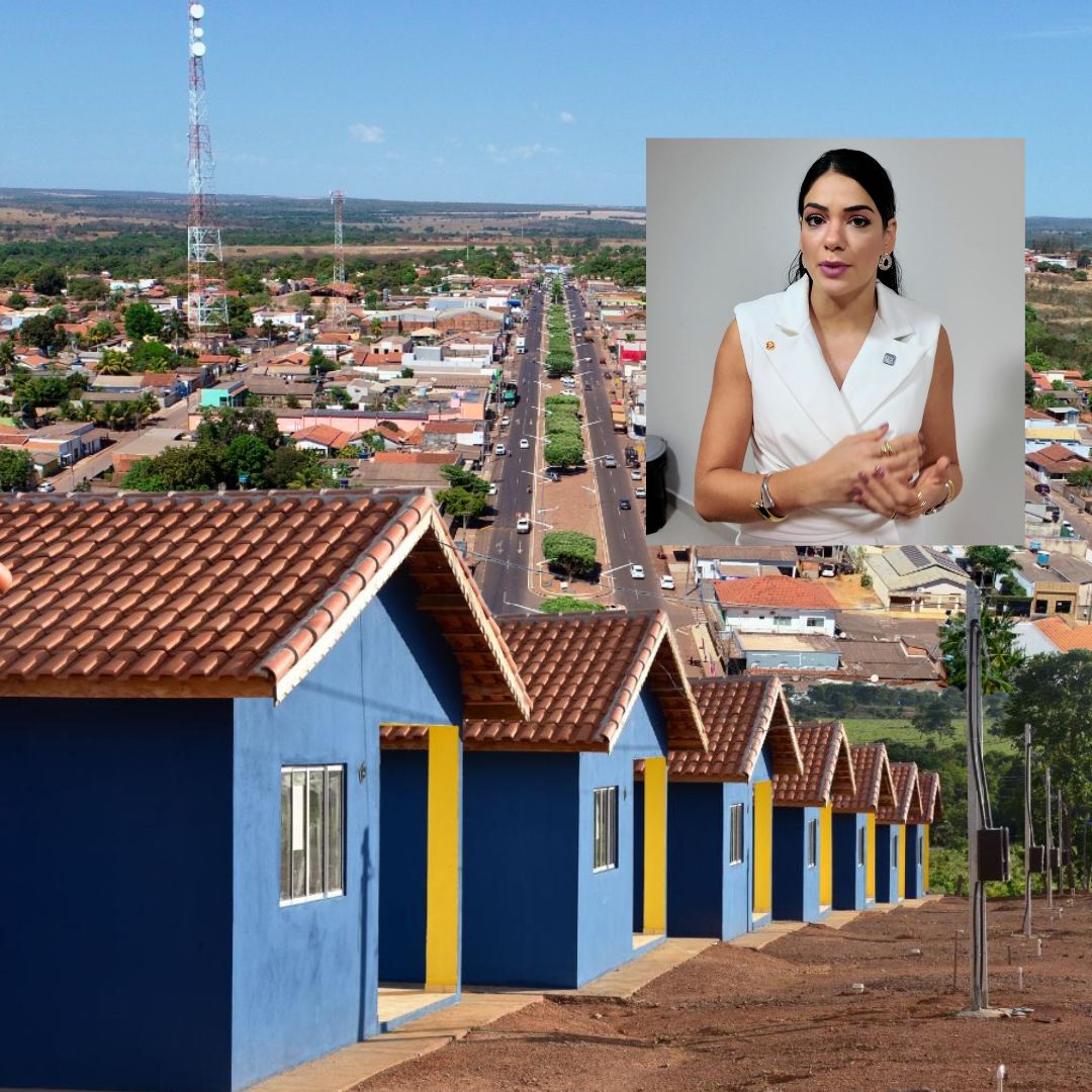 Manifestação em Ribeirão Cascalheira gera esclarecimentos sobre entrega de casas populares; promotora explica o fato; Veja Vídeo