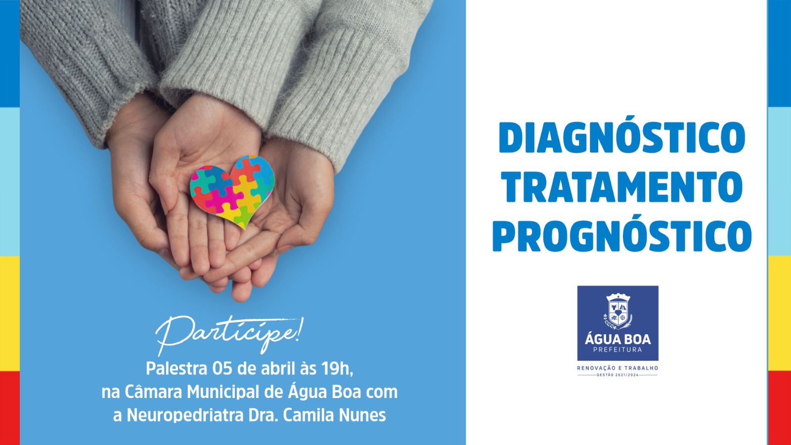 Palestra sobre Autismo com neuropediatra