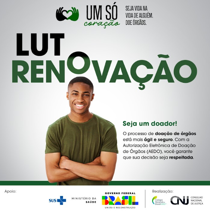 Cartórios de Notas e Judiciário lançam a Autorização Eletrônica de Doação de Órgãos (AEDO)