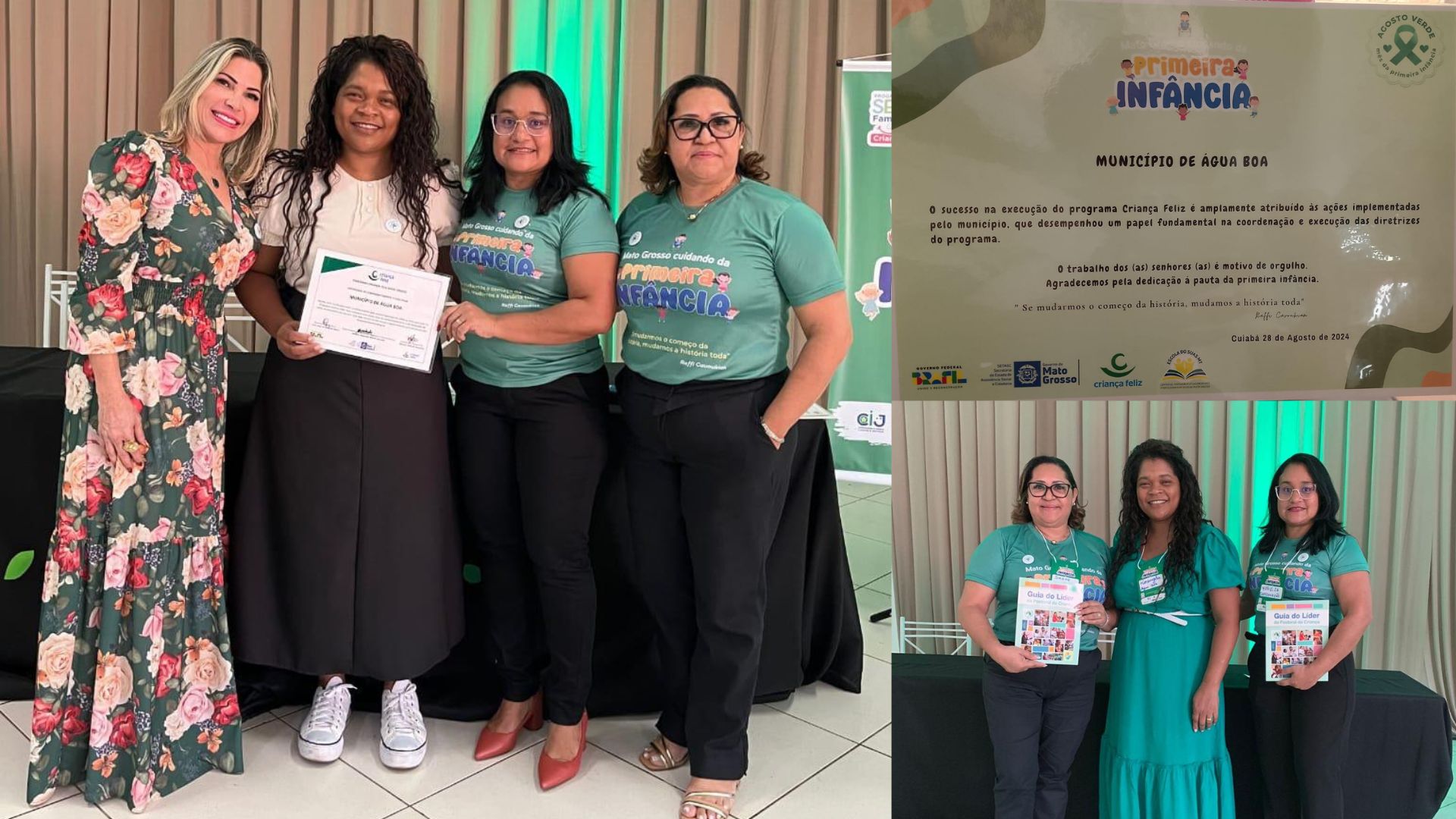 Água Boa recebe certificado de excelência no desenvolvimento do Programa Criança Feliz