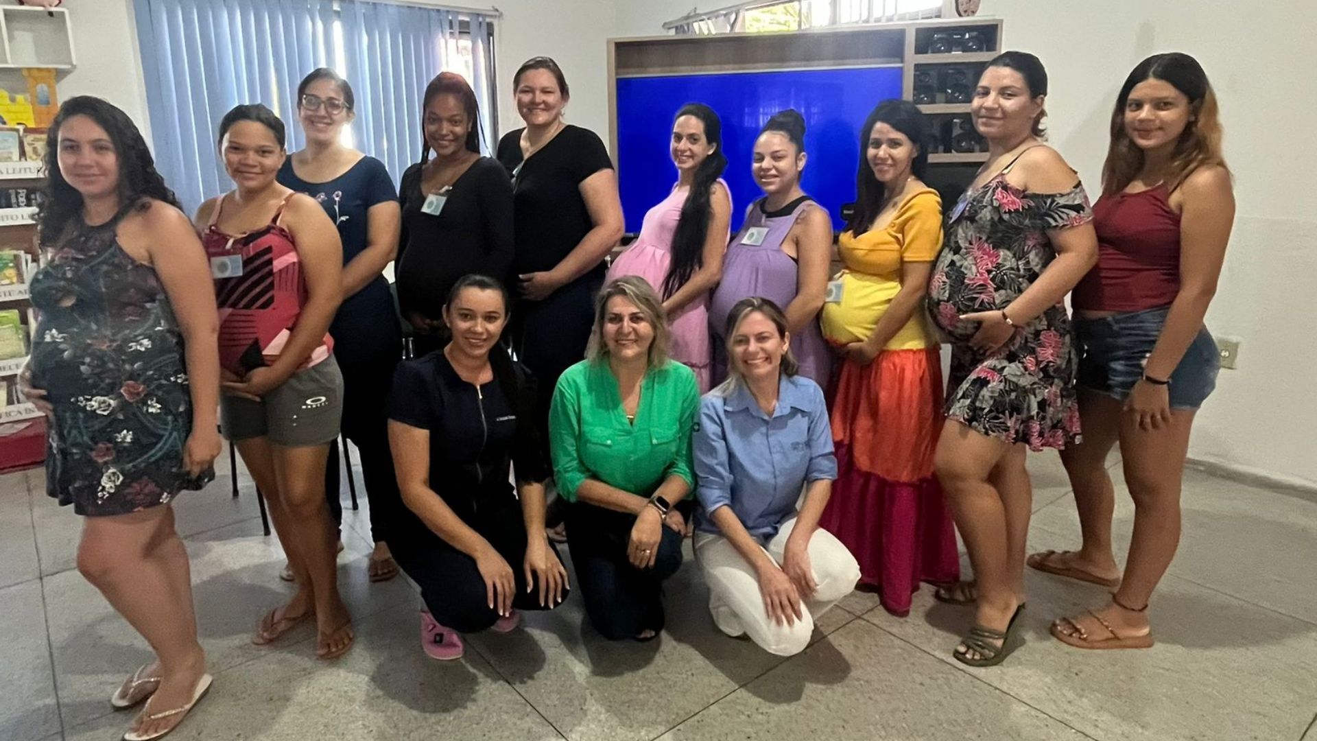 Gestantes conhecem assistência hospitalar para o parto do Hospital Regional de Água Boa