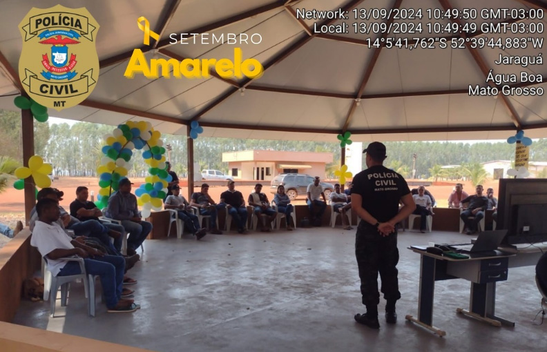 PJC promoveu palestra sobre Setembro Amarelo