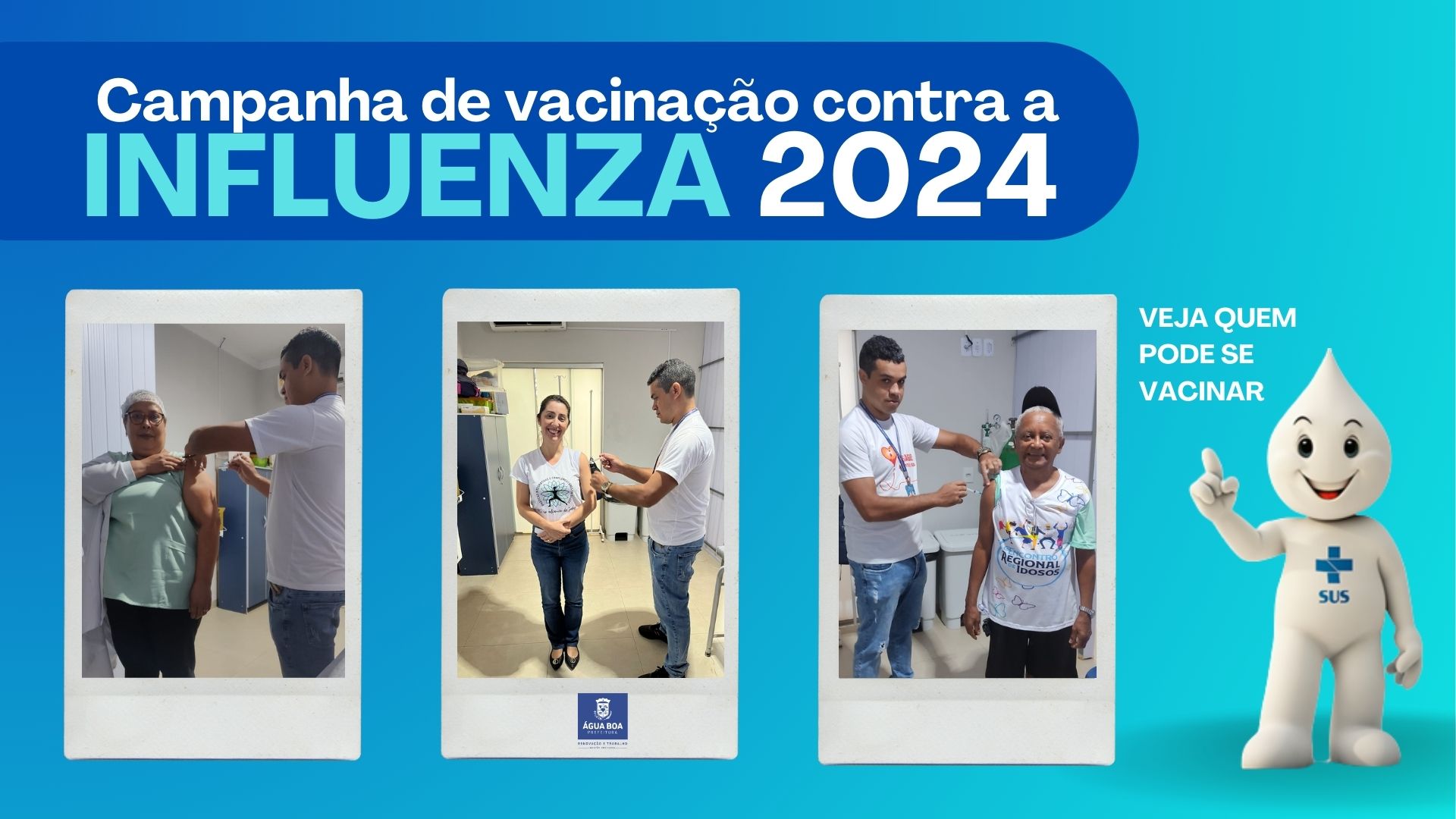 Começa Campanha de Vacinação contra a Influenza de 2024