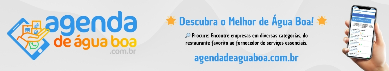 Agenda de Água Boa