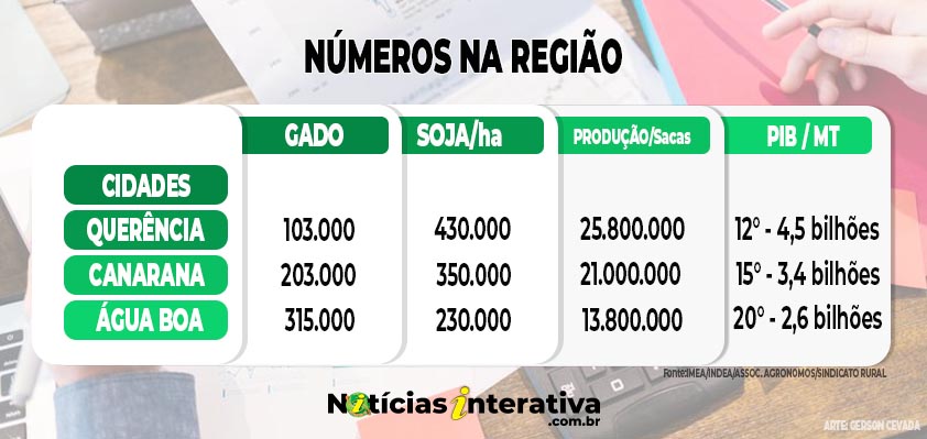 Médio Araguaia tem 1 milhão de hectares com soja e 600 mil cabeças de gado