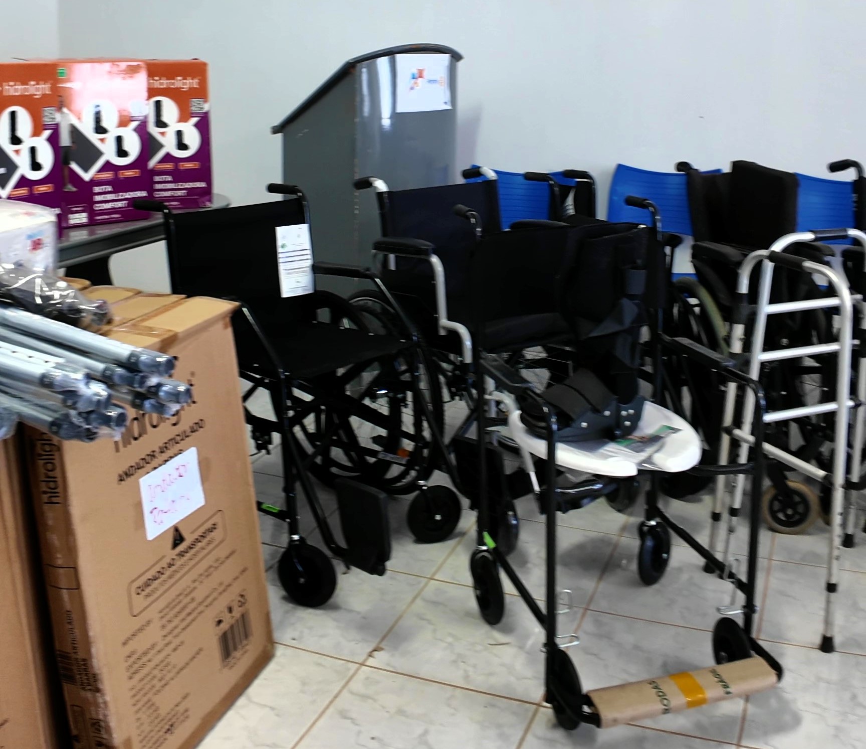 Projeto do "Banco Ortopédico" do Rotary Club de Querência recebe novos equipamentos