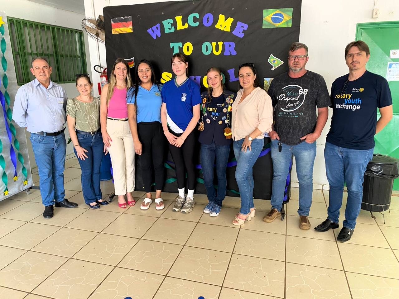 Intercâmbio do Rotary impulsiona troca cultural em Querência: aluna alemã inicia imersão e jovens locais partem para EUA, Índia e Taiwan