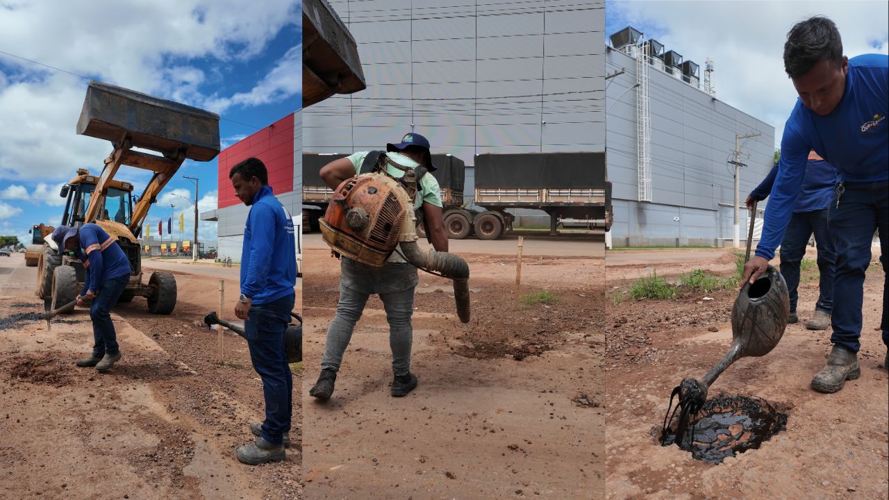 Imagem Lukas Barbosa Querência intensifica limpeza urbana e anuncia conserto nas estradas após período chuvoso