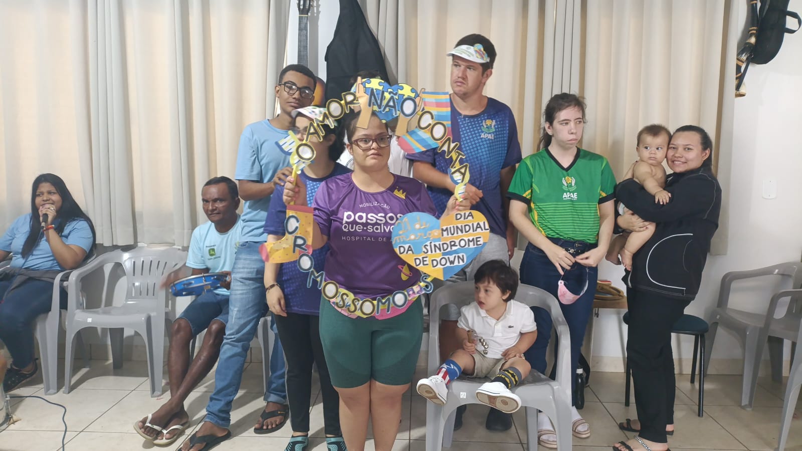 Foto Reprodução APAE de Querência celebra o Dia Internacional da Síndrome de Down com mensagem de inclusão e potencial; Veja Vídeo