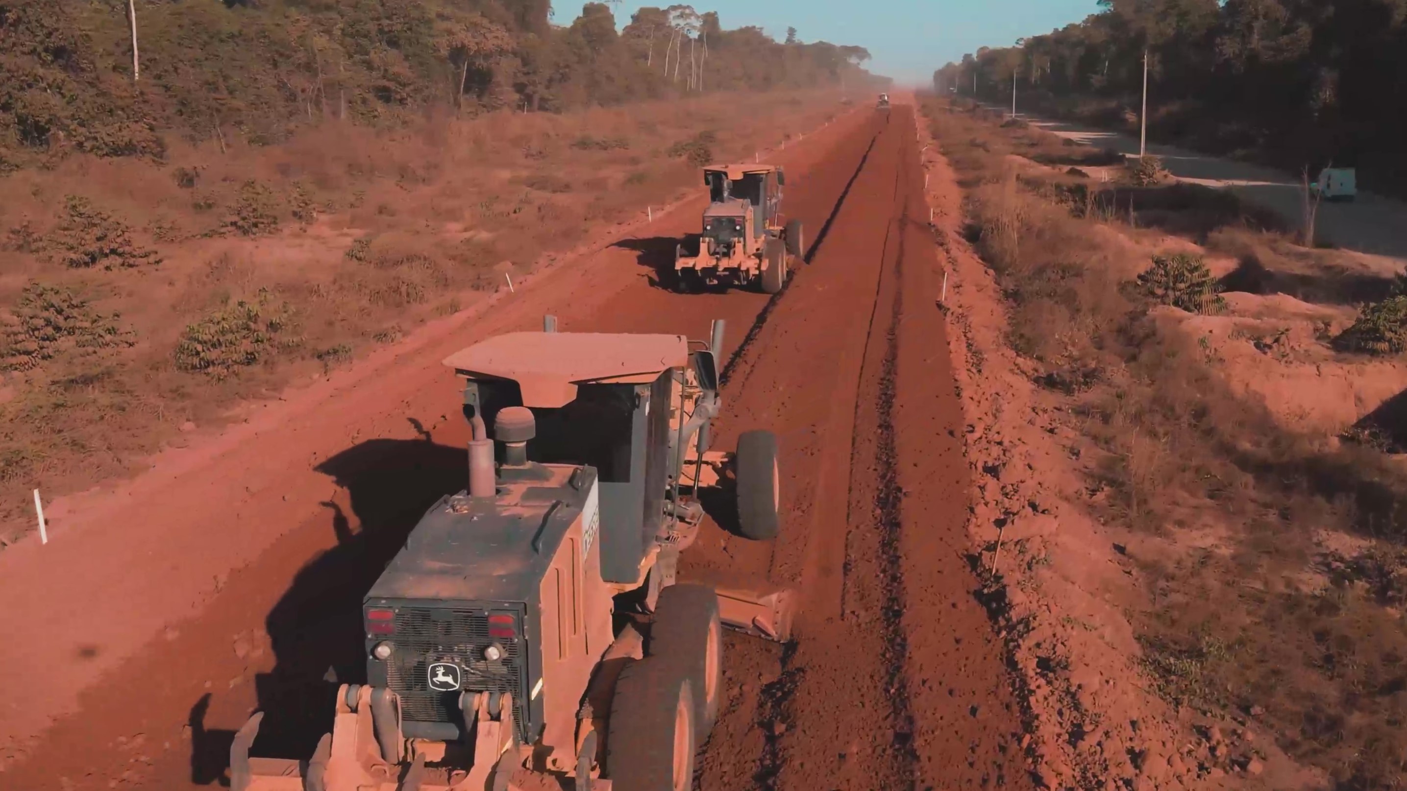 Pavimentação da QRC-387 avança em Querência e prevê 58,6 km executados em 24 meses