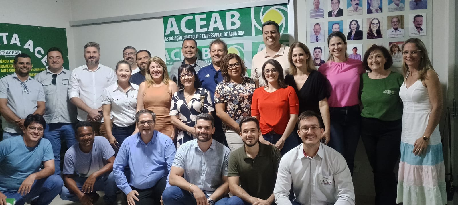Nova diretoria da Aceab tomou posse ontem