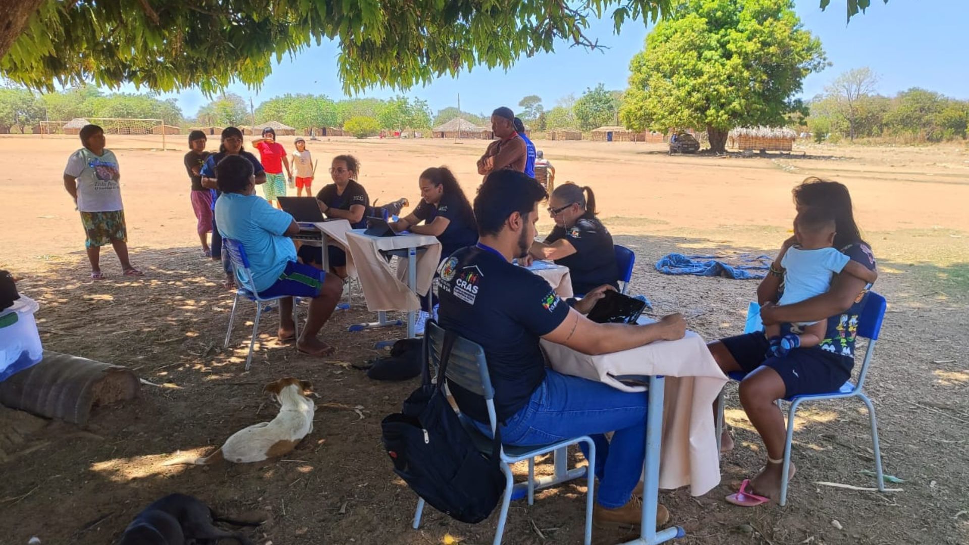 Assistência Social nas aldeias indígenas do município