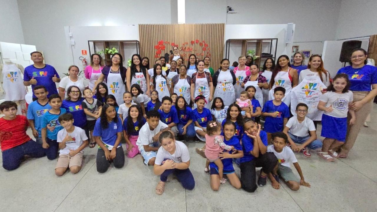 Secretaria de Assistência Social realiza celebração com famílias do SCFV