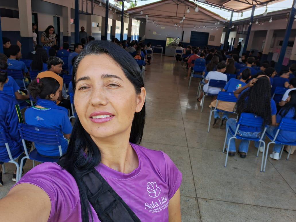 Palestras sobre Violência Contra a Mulher em Cocalinho