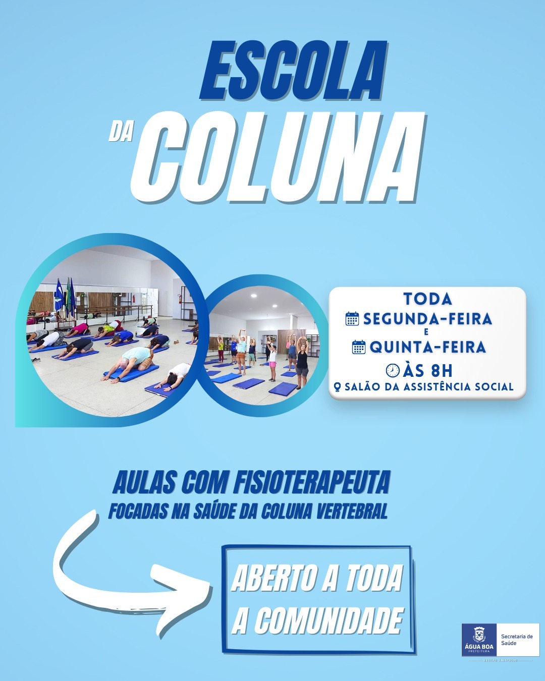 Aulas para fortalecer coluna