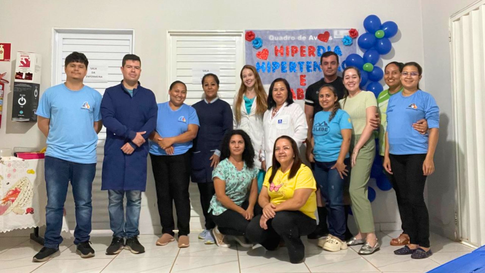 ESF realiza HiperDia com apoio da equipe multiprofissional