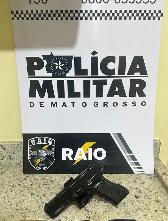 Equipe Raio da PM localiza simulacro em veículo tripulado por menores