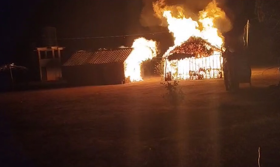 Incêndio atinge aldeia Xavante - veja vídeo