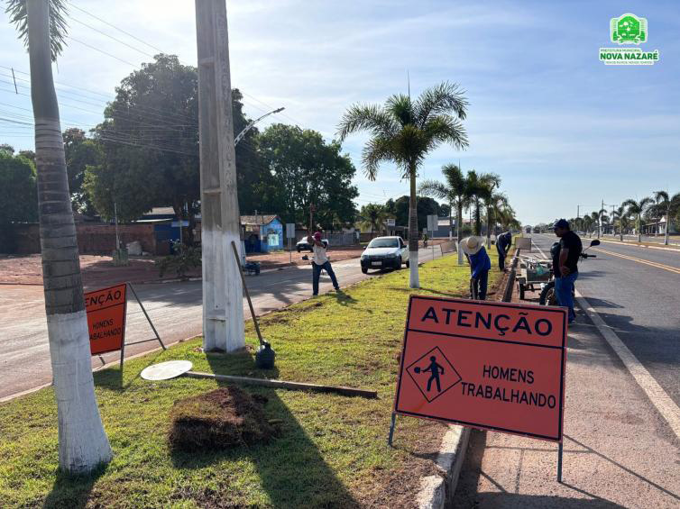 Prefeitura inicia corte na Avenida Zélia Gatai para melhorar fluxo de veículos.