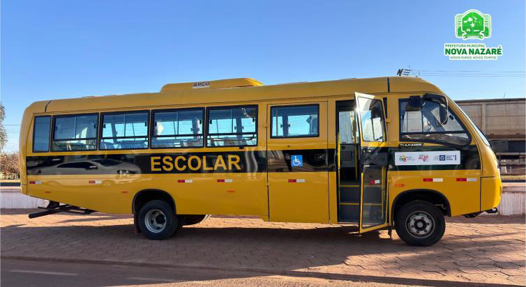 Novo ônibus escolar para reforçar transporte de estudantes