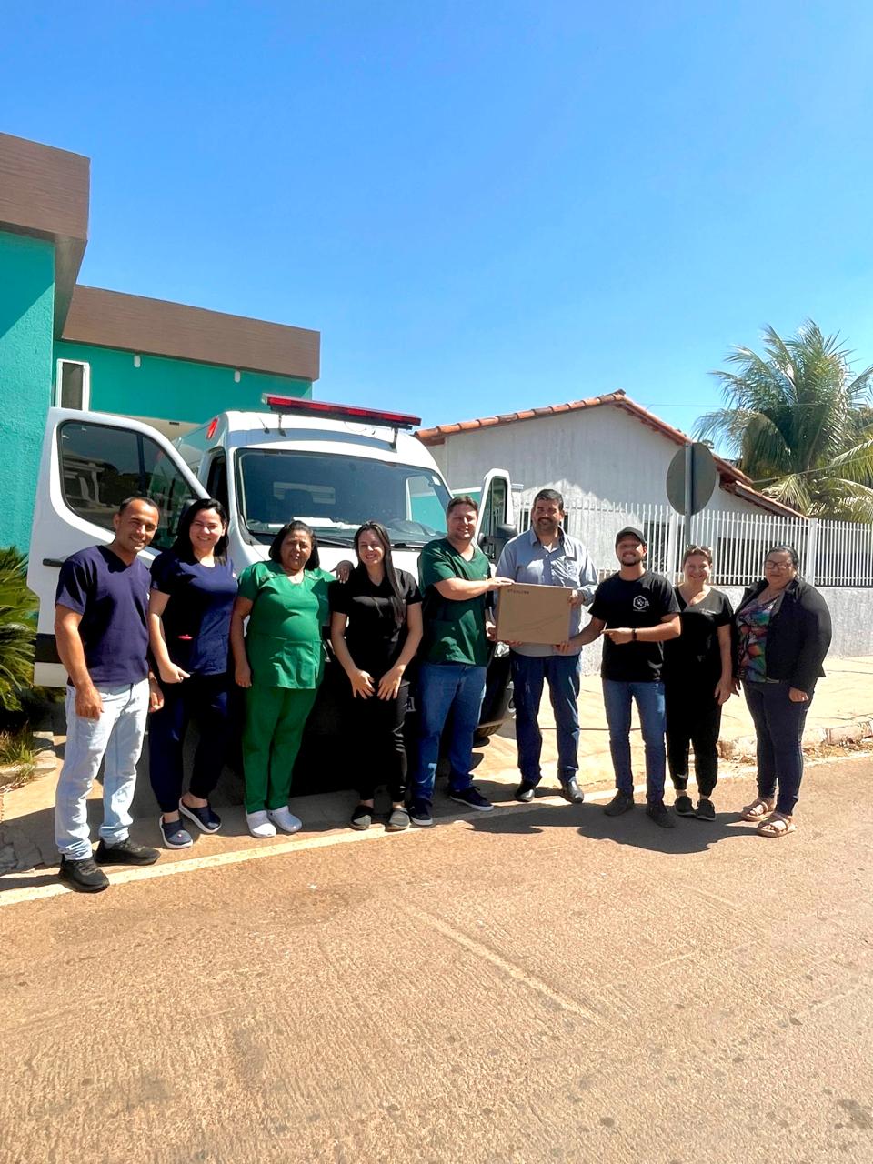 Ambulância conta com internet