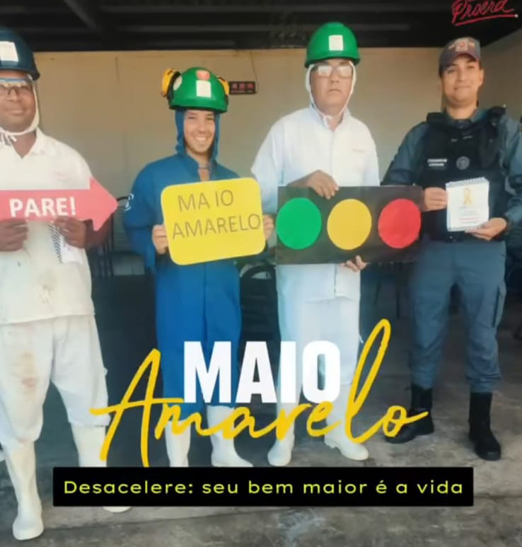 Palestras sobre o trânsito no Maio Amarelo -veja vídeo
