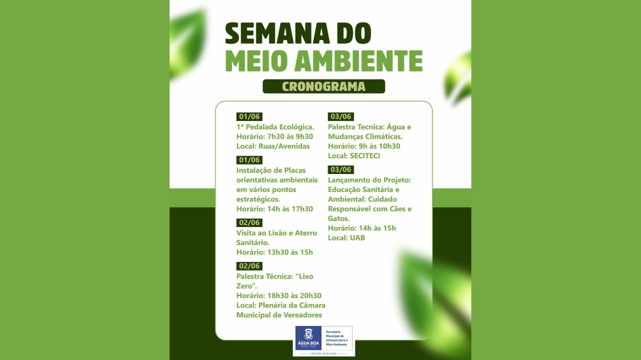 Semana do Meio Ambiente começou com pedalada