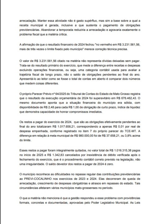Cocal esclarece 2