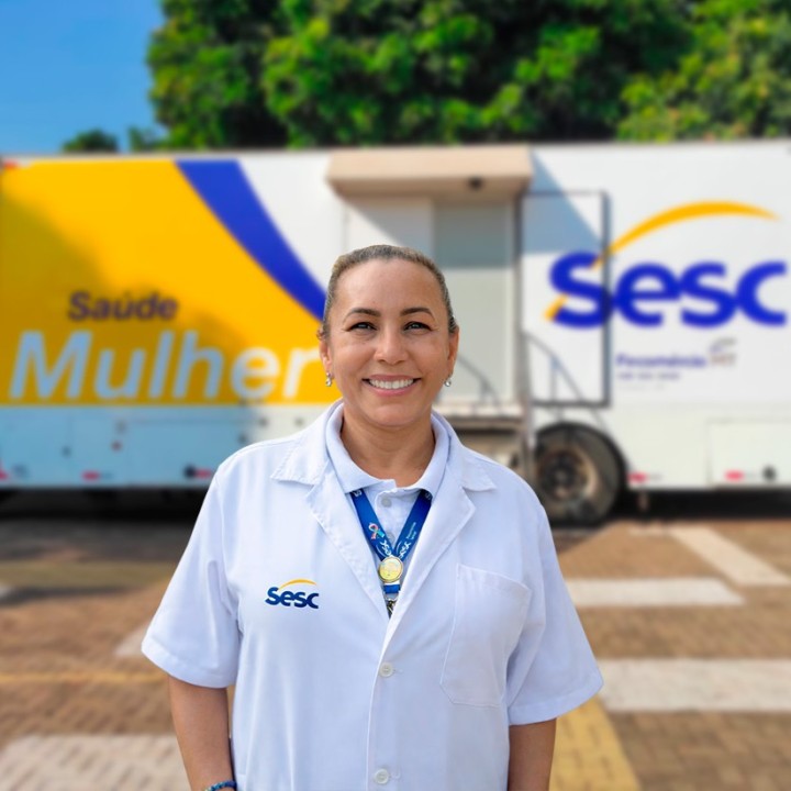 Água Boa recebe unidade móvel do Sesc Saúde Mulher a partir do dia 10 de junho