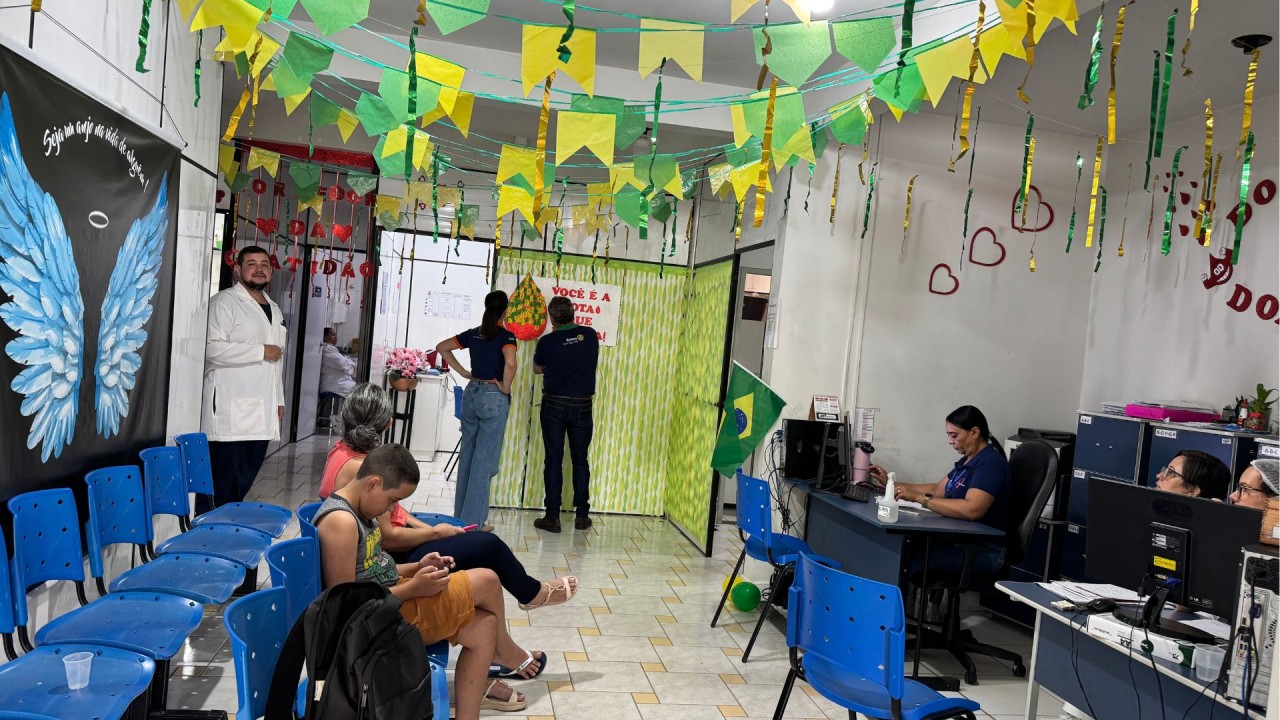 Dia de Doação de Sangue mobiliza população e arrecada 78 bolsas durante Junho Vermelho