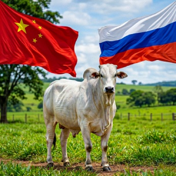 Reconhecimento da China e da Rússia fortalece status sanitário da pecuária brasileira e amplia oportunidades para Mato Grosso